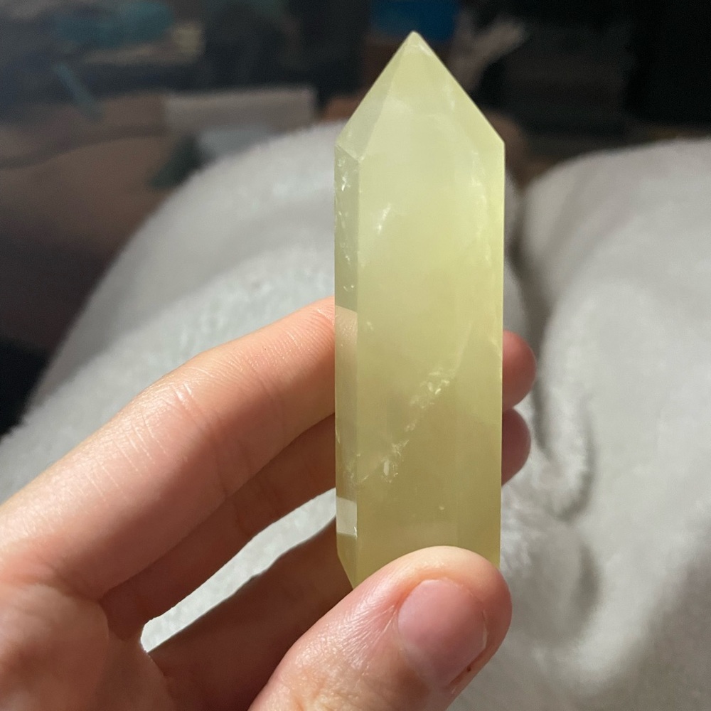 Natural Citrine Crystal Point Tower - Picture 5 of 7